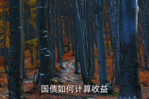 國債如何計算收益