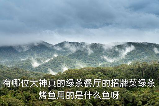 廣州白云萬達(dá)綠茶餐廳招牌菜，有哪位大神真的綠茶餐廳的招牌菜綠茶烤魚用的是什么魚呀