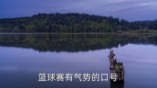 籃球賽口號，籃球賽有氣勢的口號