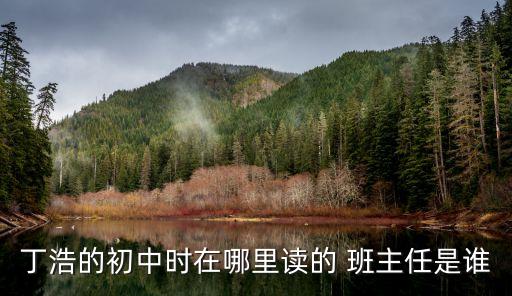 上海市交通大學博士生丁浩，丁浩的初中時在哪里讀的 班主任是誰