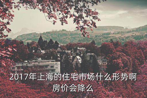 上海市豪宅房地產市場分析，上海投資商品房和別墅的前景