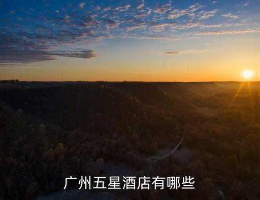 廣州五星酒店有哪些