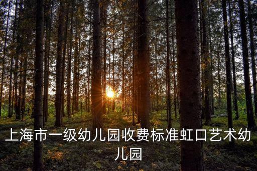 上海市一級幼兒園評估指標，幼兒園評定標準怎么寫