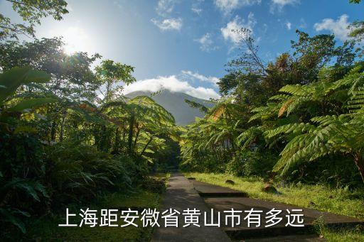 上海距安微省黃山市有多遠