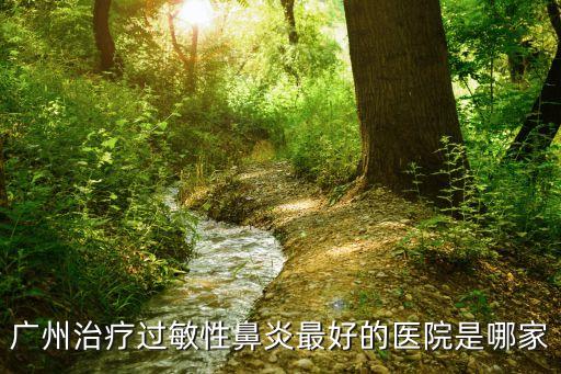 廣州治過敏性鼻炎三甲醫院排名，廣州治療過敏性鼻炎哪家醫院最好呢