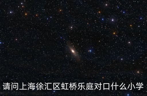 請(qǐng)問上海徐匯區(qū)虹橋樂庭對(duì)口什么小學(xué)