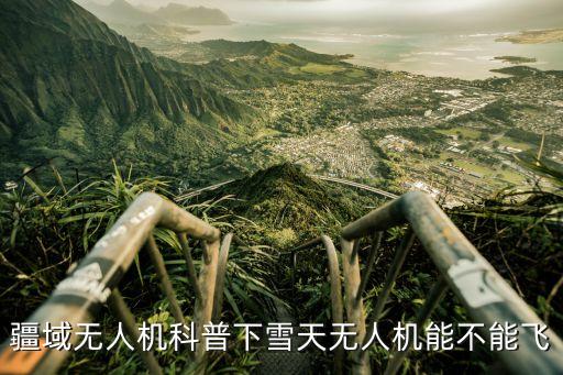 疆域無人機科普下雪天無人機能不能飛