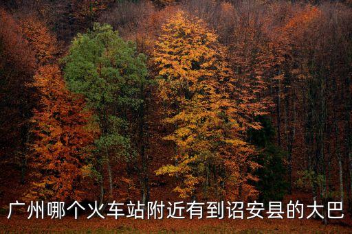 廣州站到詔安的動車，廣州哪個火車站附近有到詔安縣的大巴