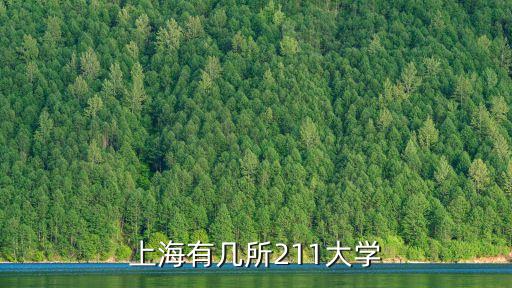 上海有幾所211大學