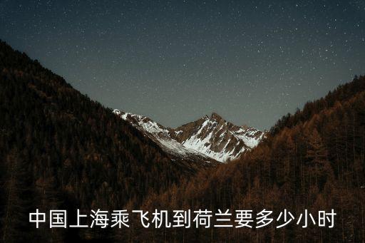 上海市飛往荷蘭，中國(guó)上海乘飛機(jī)到荷蘭要多少小時(shí)