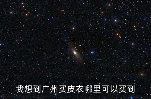 我想到廣州買皮衣哪里可以買到