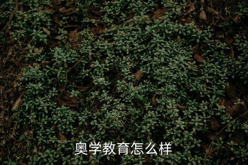 奧學教育怎么樣