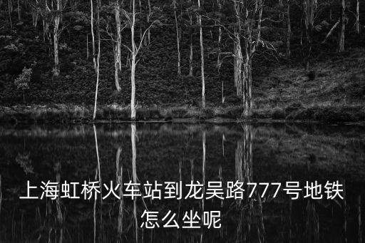 上海市龍吳路777號8，請問上海的朋友從上海火車站到龍吳路777號乘哪幾路公交車急