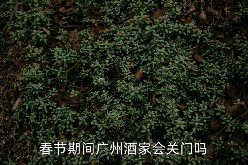 春節(jié)期間廣州酒家會(huì)關(guān)門嗎