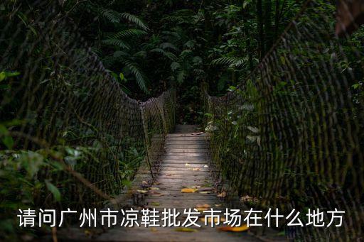 請(qǐng)問(wèn)廣州市涼鞋批發(fā)市場(chǎng)在什么地方