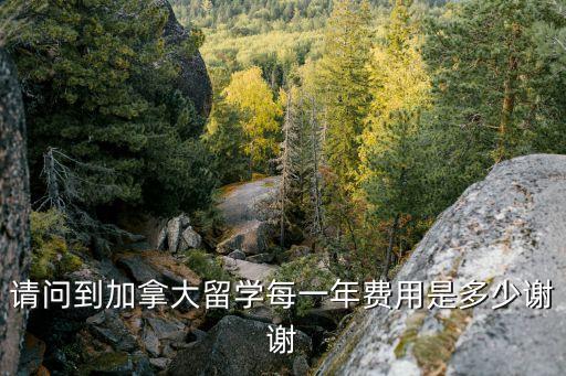 加拿大學費，加拿大留學費用一年的留學費用大概多少錢
