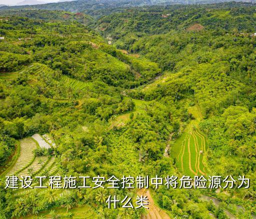 危險源分為幾類，如何對危險源分類