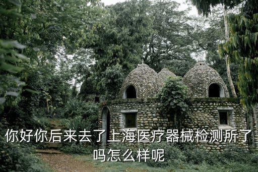 你好你后來去了上海醫療器械檢測所了嗎怎么樣呢