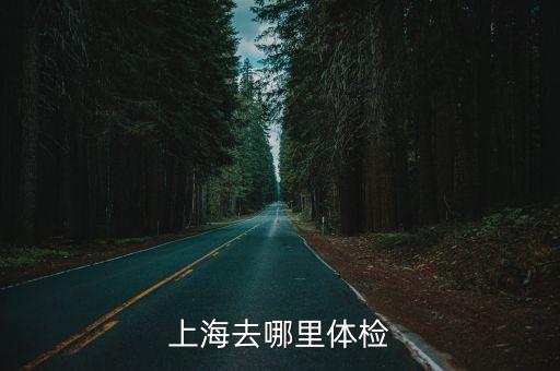 上海去哪里體檢