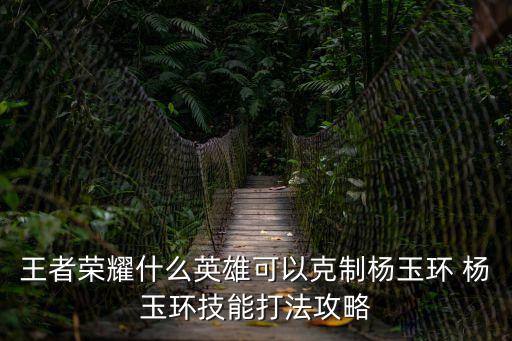 楊玉環技能，王者榮耀什么英雄可以克制楊玉環 楊玉環技能打法攻略