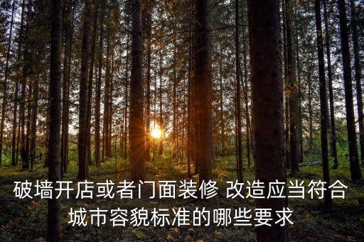 上海市門面整改，上海有許多門面封為什么