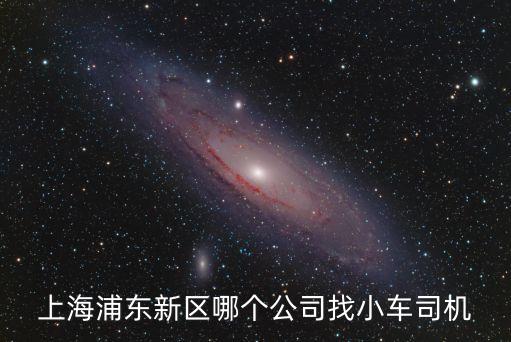 上海浦東新區(qū)哪個公司找小車司機
