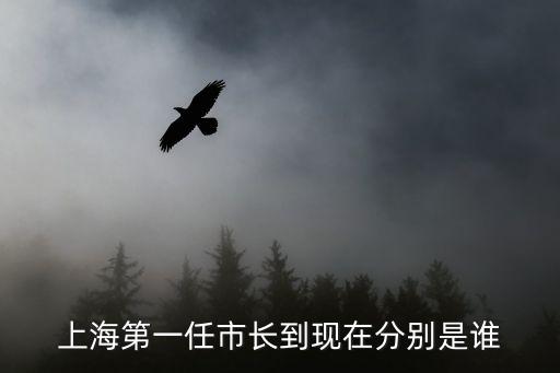 上海第一任市長到現在分別是誰