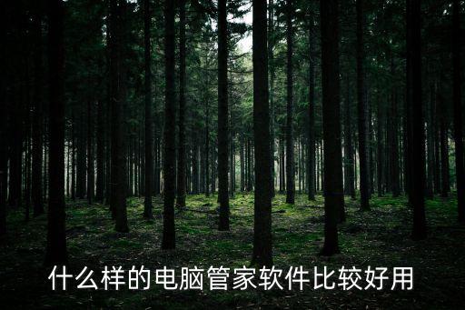 好用的電腦管家，什么樣的電腦管家軟件比較好用