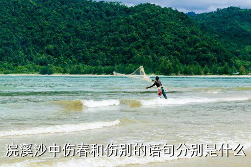 傷別，浣溪沙中傷春和傷別的語(yǔ)句分別是什么