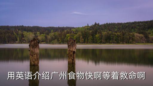 用英語介紹廣州食物快啊等著救命啊