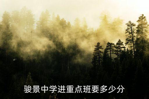 廣州駿景中學錄取分數(shù)，廣州地區(qū)高中錄取分是多少