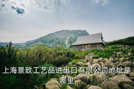 上海景致工藝品進出口有限公司地址是哪里