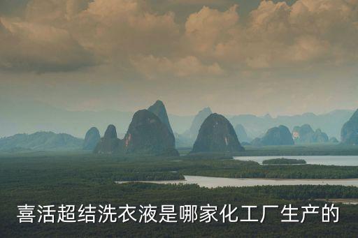 喜活超結洗衣液是哪家化工廠生產的
