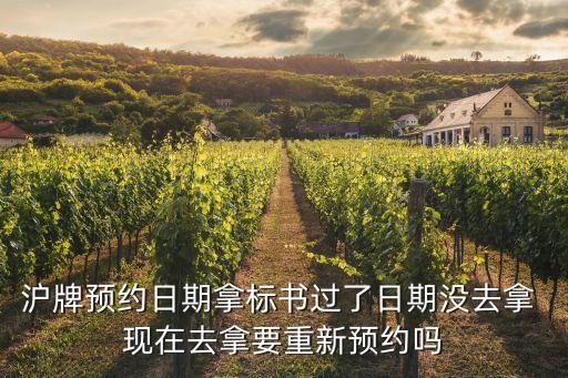 上海市環(huán)境科學(xué)研究院 招標(biāo)，滬牌預(yù)約日期拿標(biāo)書過了日期沒去拿 現(xiàn)在去拿要重新預(yù)約嗎