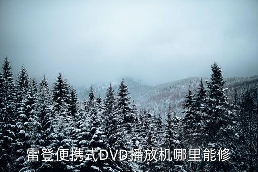 雷登便攜式DVD播放機哪里能修