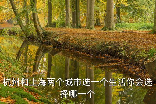 杭州市區(qū)和上海市區(qū)的人好在一起，上海和杭州哪個城市比較好