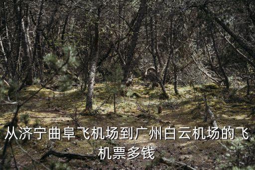 從濟寧曲阜飛機場到廣州白云機場的飛機票多錢
