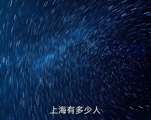 2011年上海市常住人口，2011上海人口總數多少
