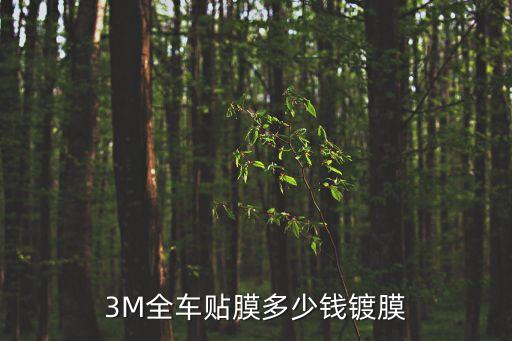 3M全車貼膜多少錢鍍膜