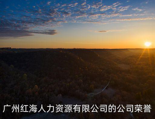 廣州中管紅海人力資源有限公司，廣州紅海人力資源有限公司的介紹