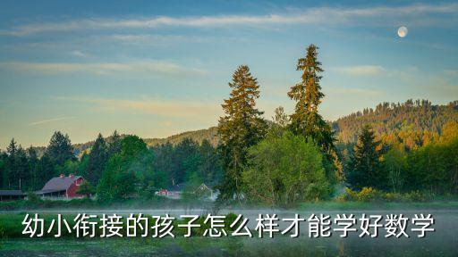 上海市幼小銜接數(shù)學(xué)課上課指導(dǎo)，幼小銜接的孩子怎么樣才能學(xué)好數(shù)學(xué)