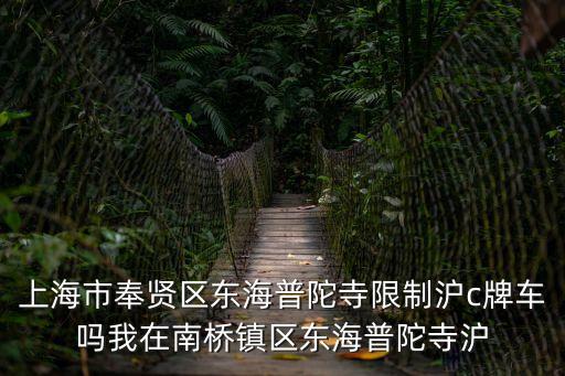 上海市奉賢區(qū)東海普陀寺限制滬c牌車嗎我在南橋鎮(zhèn)區(qū)東海普陀寺滬