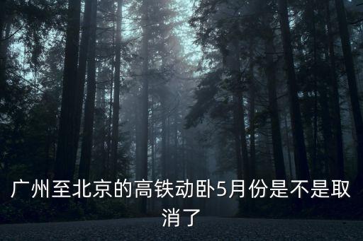 北京到廣州動臥停運(yùn)嗎，京廣鐵路停運(yùn)了嗎