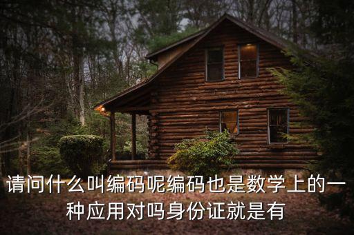 什么是編碼，什么是編碼什么是編程