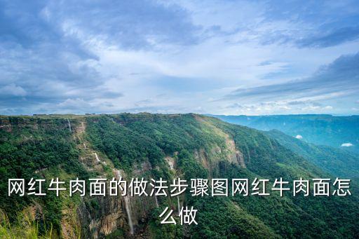 廣州網(wǎng)紅牛肉面做法，網(wǎng)紅牛肉面的做法步驟圖網(wǎng)紅牛肉面怎么做好吃