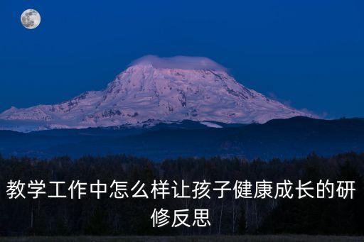 研修反思，研究性學習心得體會