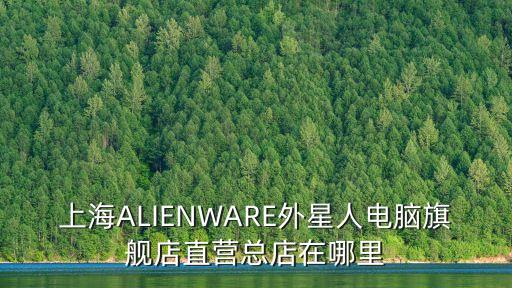 上海ALIENWARE外星人電腦旗艦店直營總店在哪里