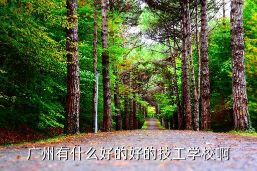 廣州有什么好的好的技工學(xué)校啊