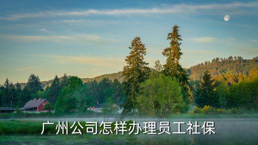 在廣州工作怎么辦社保，廣州社保怎么辦理
