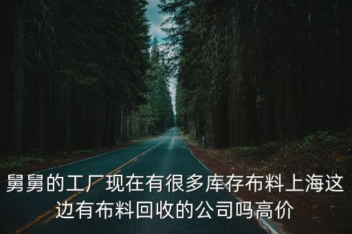 上海市二手針織面料，舅舅的工廠現(xiàn)在有很多庫存布料上海這邊有布料回收的公司嗎高價(jià)